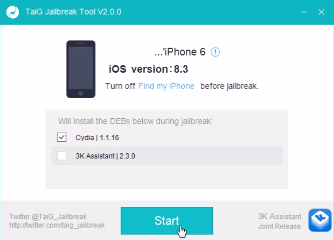 Jailbreak v1.0.1 For iOS 9.0-9.0.2